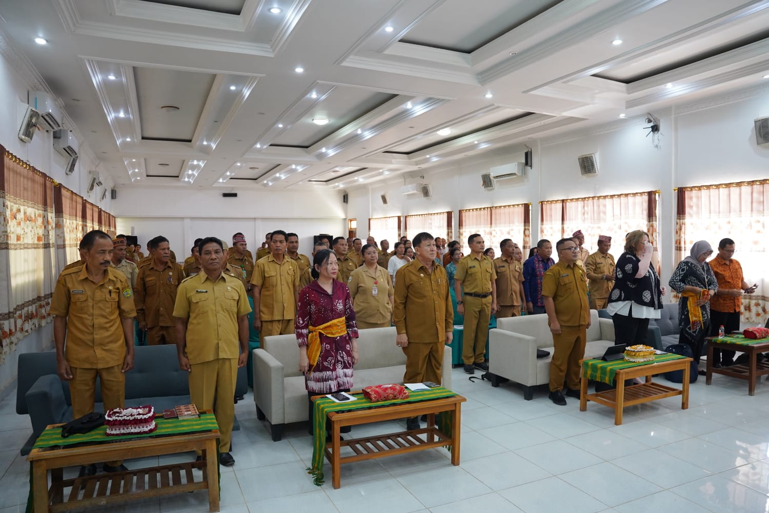 Launching penerapan ILP di Puskesmas  tingkat Kabupaten Manggarai Barat